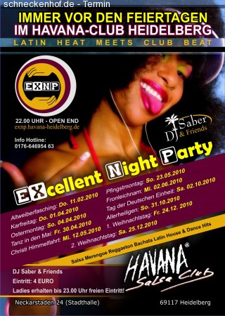 Excellent Night Party Werbeplakat