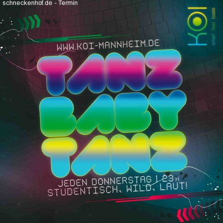 tanz baby tanz Werbeplakat