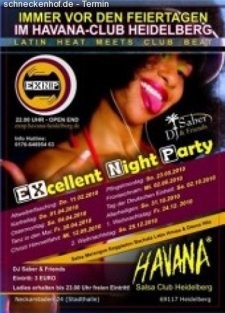 Latin Halloween@Havana Club-HD Werbeplakat