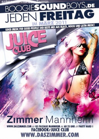University Juice Werbeplakat
