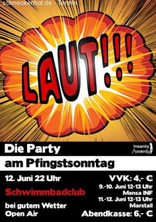 Laut!!! Werbeplakat
