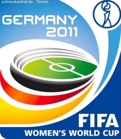 Frauen WM Germany-France Werbeplakat