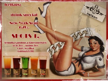 Freitagspecial: Shots Werbeplakat