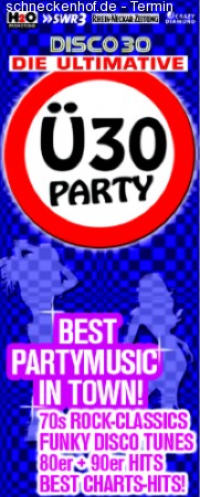 Ü30 -Tanz in den Mai Special Werbeplakat