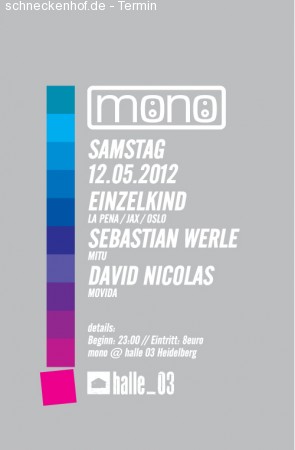 Mono Werbeplakat