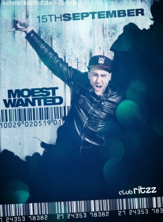 Club Ritzz - Moestwanted Werbeplakat