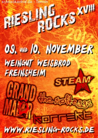 Riesling Rocks Xviii - Freitag Werbeplakat