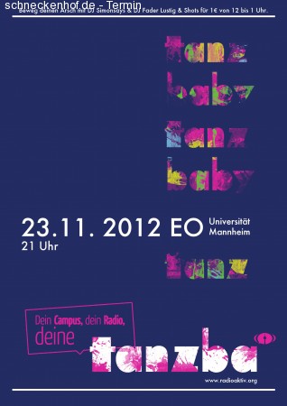 tanzba Werbeplakat