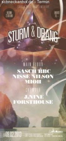 Sturm & Drang @ Loft Club Werbeplakat