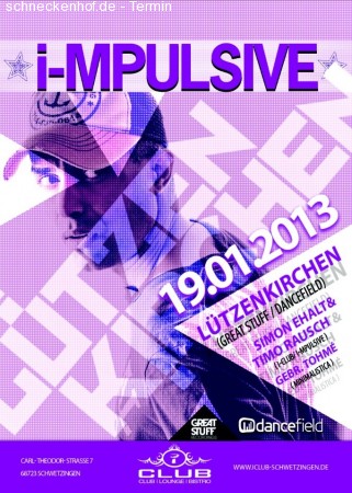 I-mpulsive mit Lützenkirchen Werbeplakat