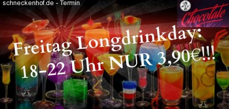 Freitag Longdrinkday Werbeplakat