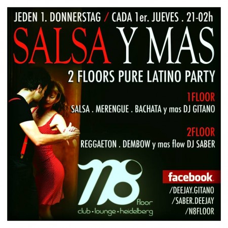 02.05. // 21 Uhr // Salsa Y Ma Werbeplakat
