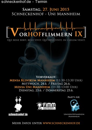 Vorhofflimmern IX - Aufbauimpressionen Werbeplakat